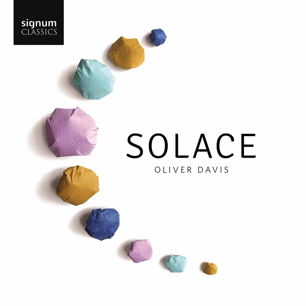 the album cover for Davis - Solace