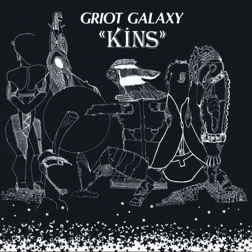 the album cover for Griot Galaxy - Kins