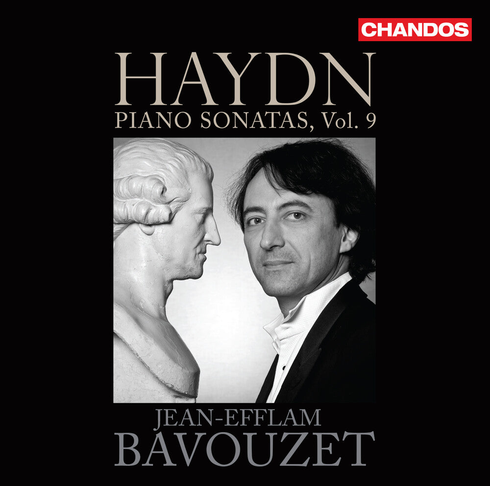 the album cover for Haydn / Bavouzet - Piano Sonatas 9