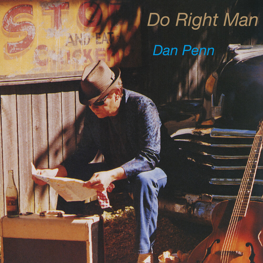 the album cover for Dan Penn - Do Right Man