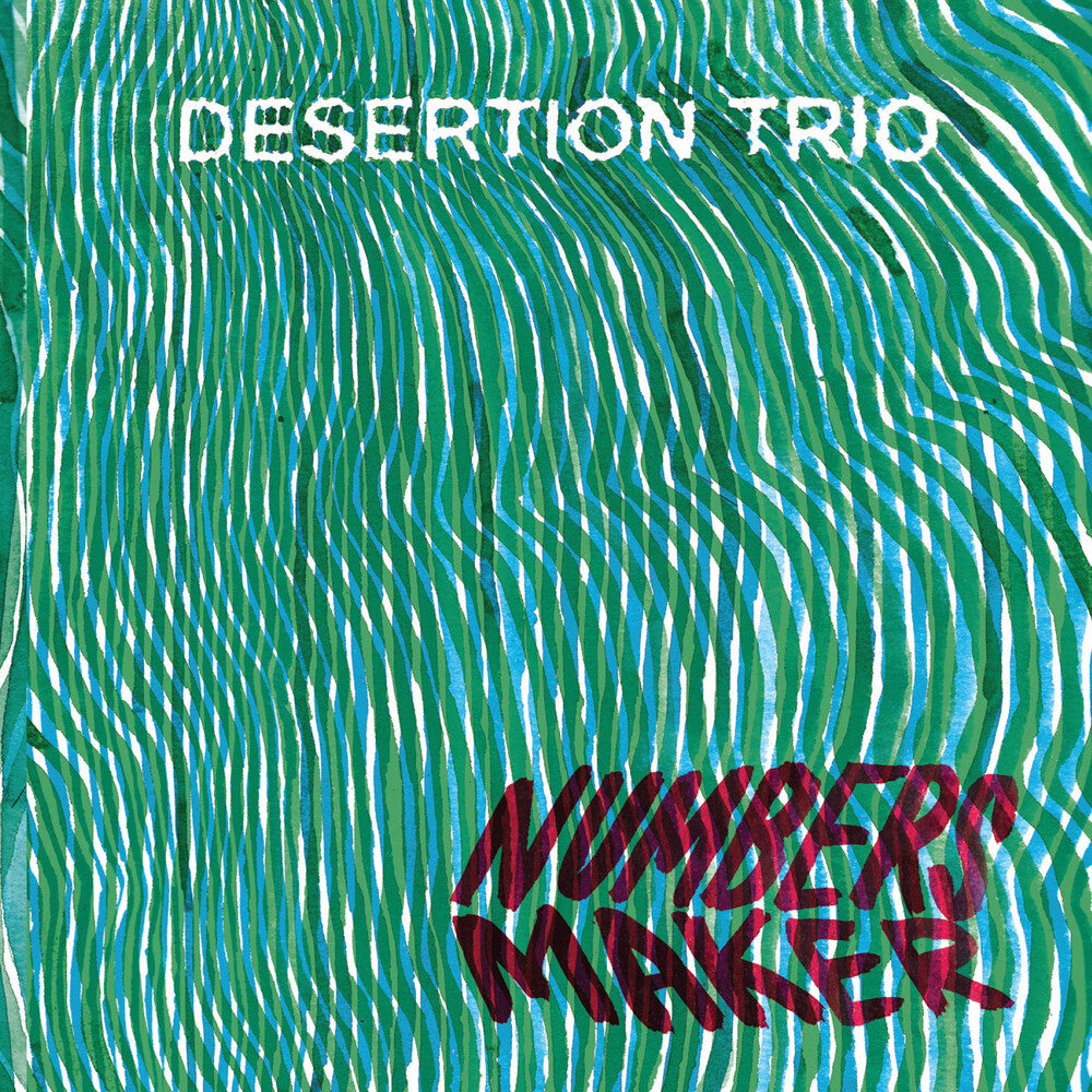 the album cover for Desertion Trio - Numbers Maker