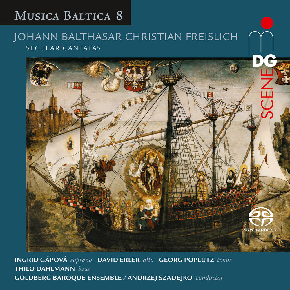 the album cover for Freislich / Goldberg Baroque Ensemble / Szadejko - Secular Cantatas
