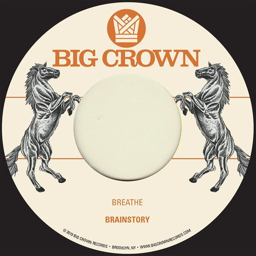 the album cover for Brainstory - Breathe/ Sorry