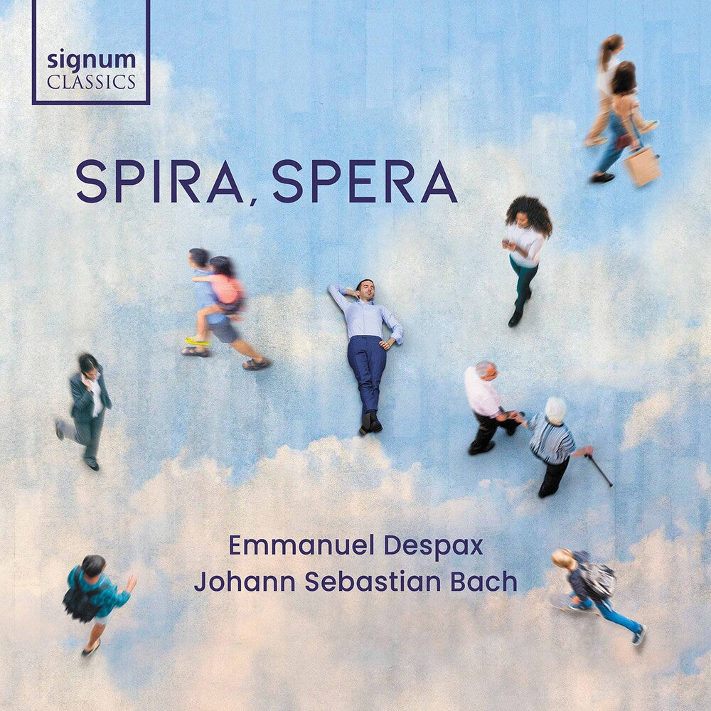 the album cover for J Bach .S. / Despax - Spira Spera