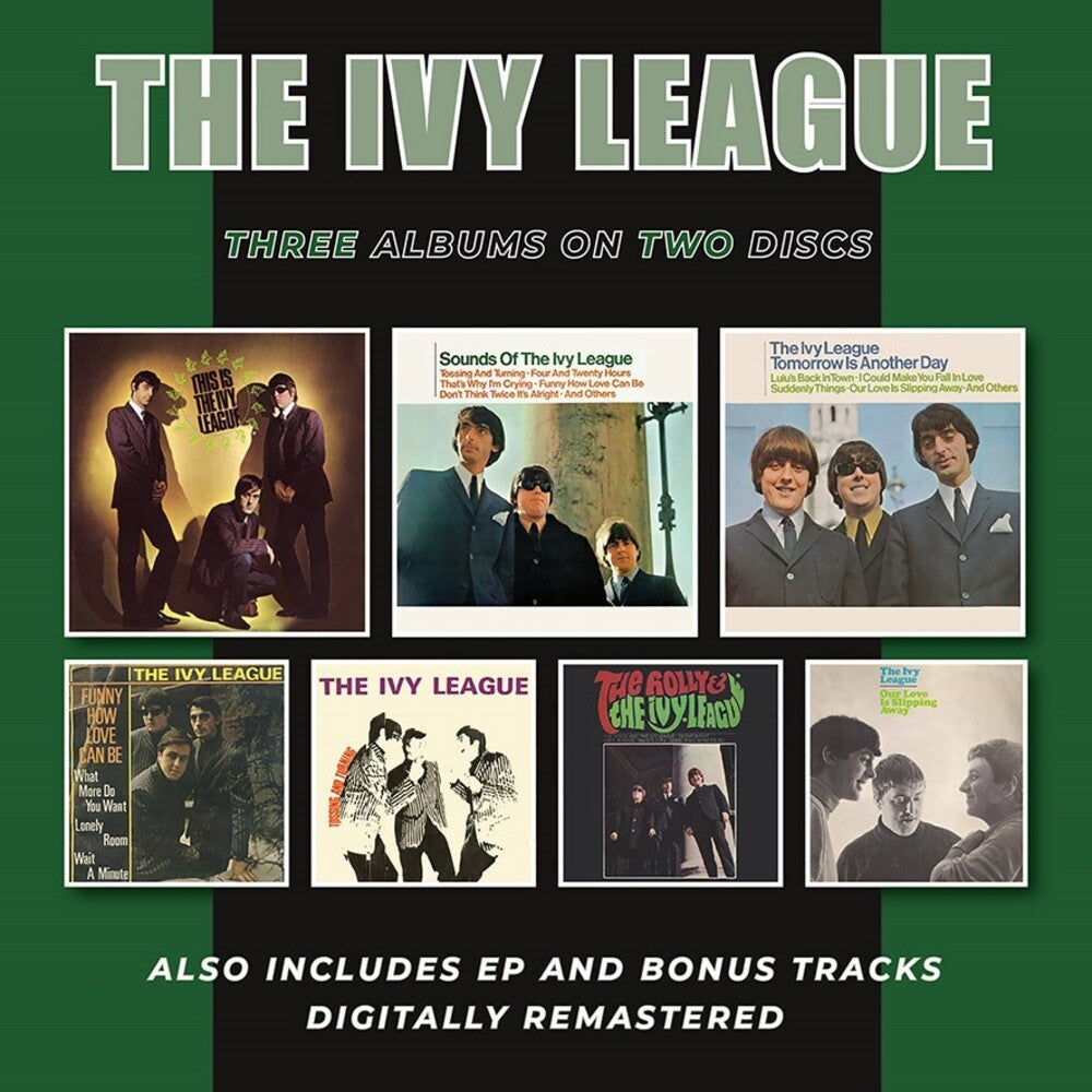 the album cover for Ivy League - This Is The Ivy League / Sounds Of The Ivy League / Tomorrow IsAnother Day Plus Ep & Bonus Tracks