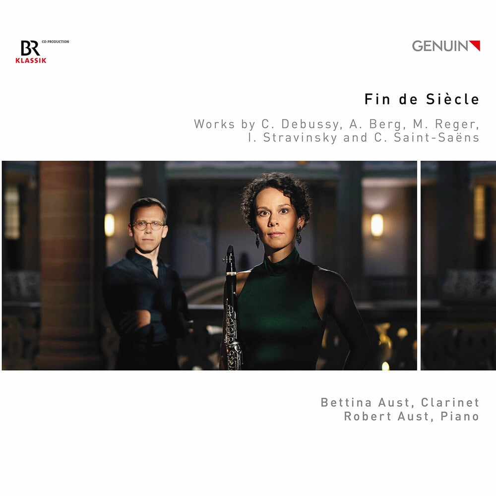the album cover for Berg / Aust - Fin de Siecle
