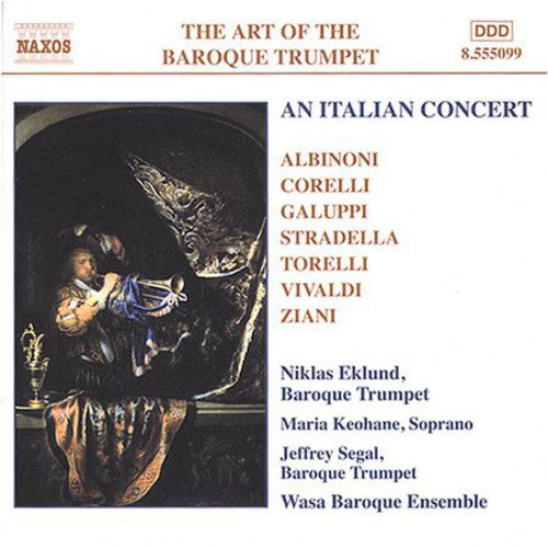 the album cover for Wasa Baroque Ensemble - Art of Baroque Trumpet 5: An Italian Concert / Various