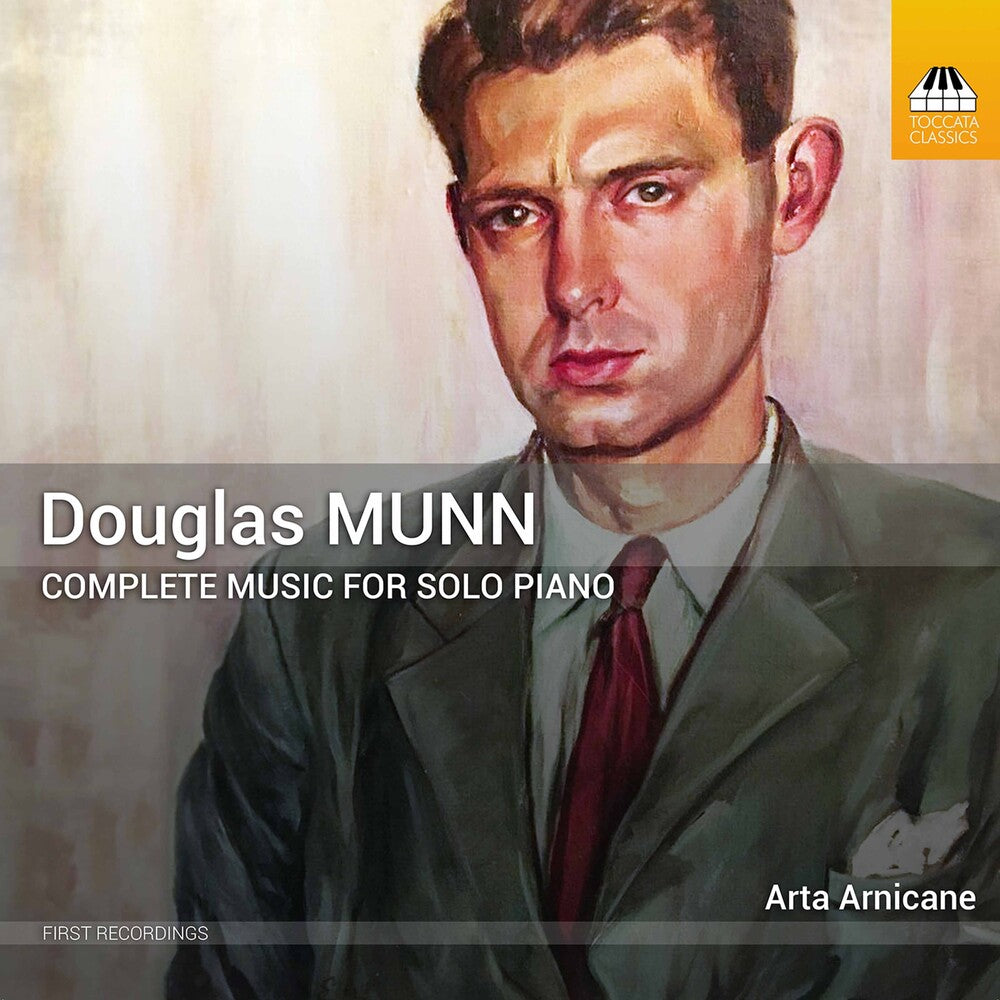 the album cover for Munn / Arta Arnicane - Complete Music for Solo Piano