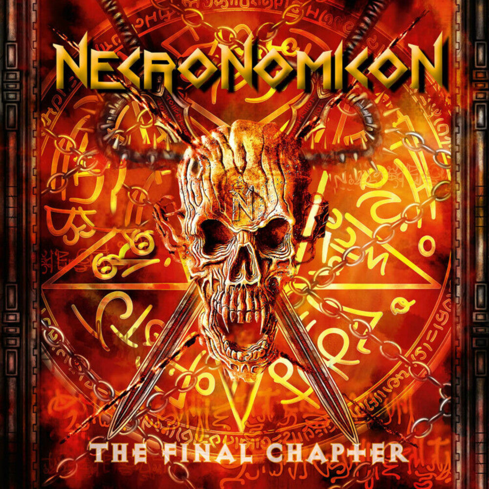 the album cover for Necronomicon - The Fiinal Chapter