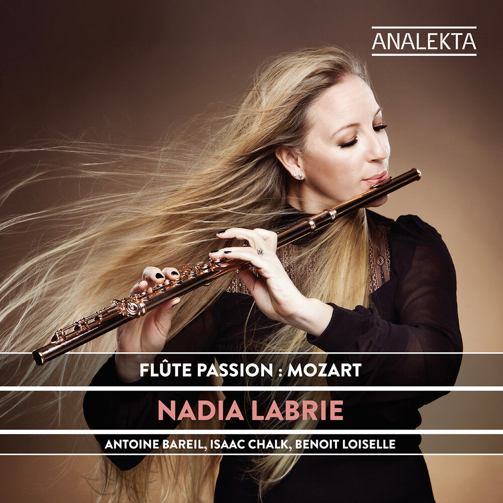 the album cover for Mozart / Labrie / Loiselle - Flute Passion