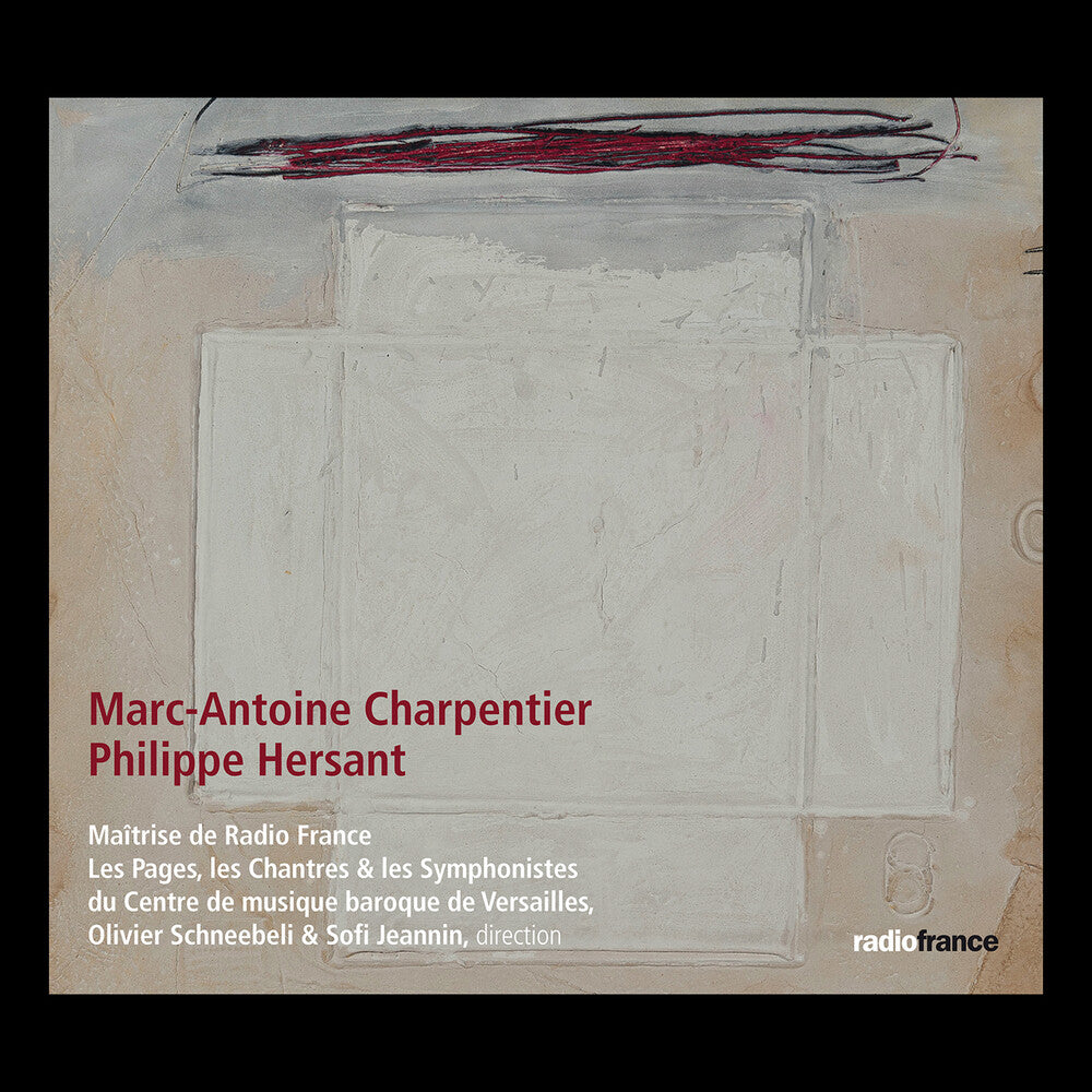 the album cover for Charpentier - Messe A Quatre Choeurs H4
