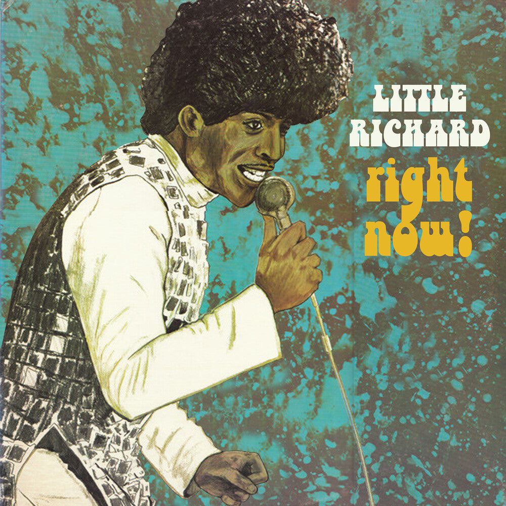 the album cover for Little Richard - Right Now! (Mod)