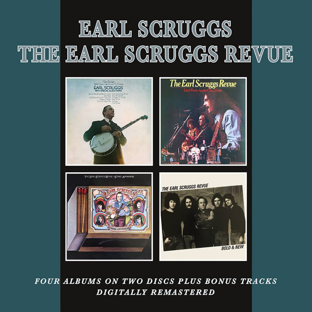 the album cover for Earl Scruggs / Earl Scruggs Revue - I Saw The Light With Some Help From My Friends
