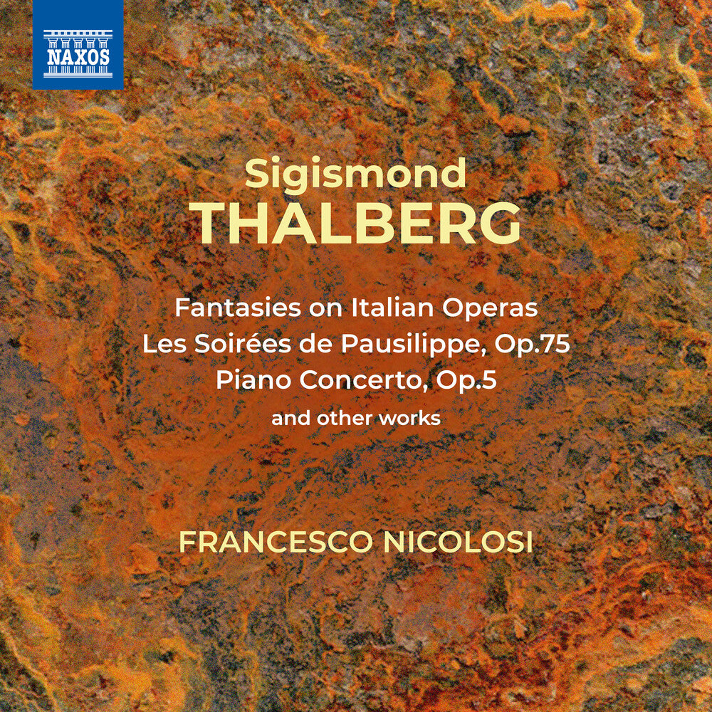 the album cover for Thalberg / Nicolosi / Mogrelia - Works