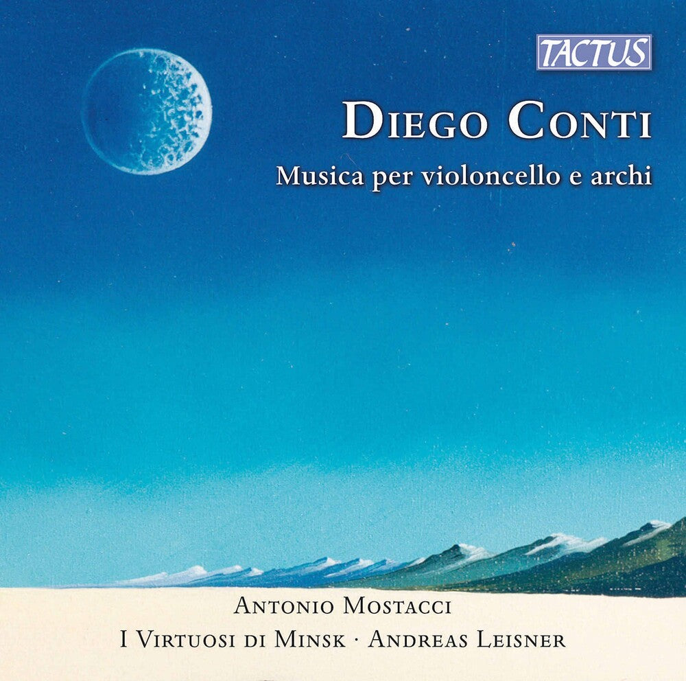 the album cover for Conti / Mostacci / Leisner - Musica Per Violoncello E Archi