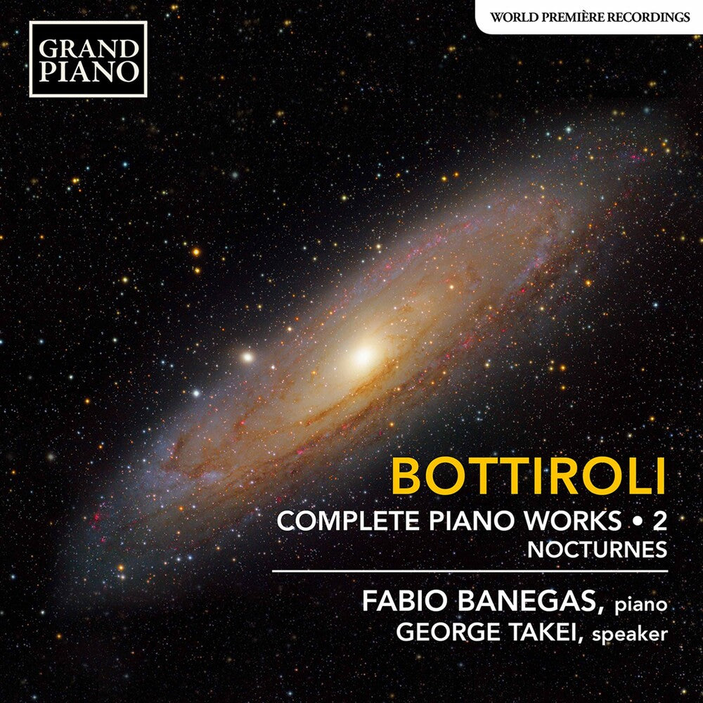 the album cover for Bottiroli / Banegas / Takei - Complete Piano Works 2