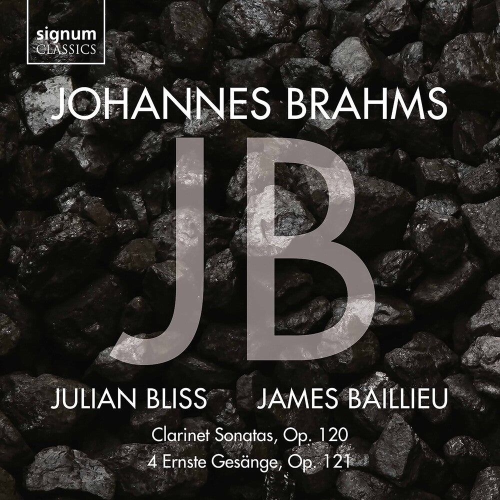 the album cover for Brahms / Bliss / Baillieu - Clarinet Sonatas 120