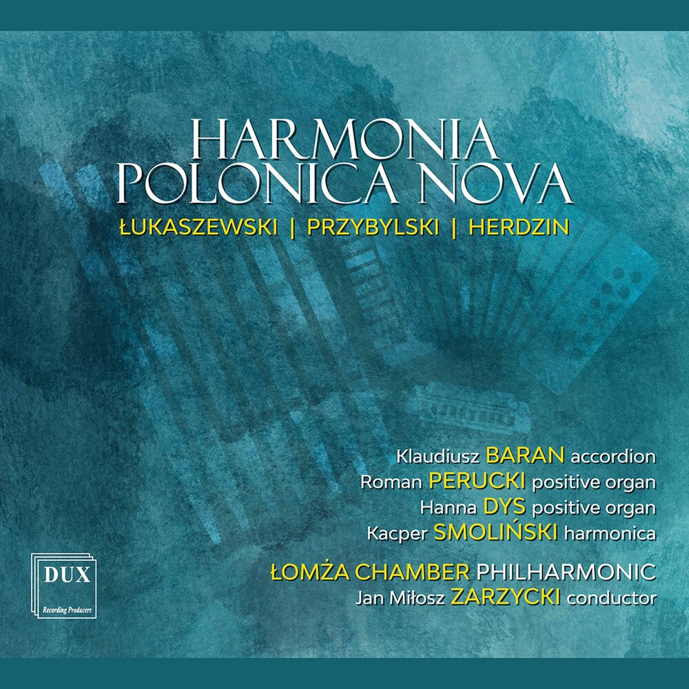 the album cover for Herdzin / Lomza Chamber Philharmonic / Zarazycki - Harmonia Polonica Nova