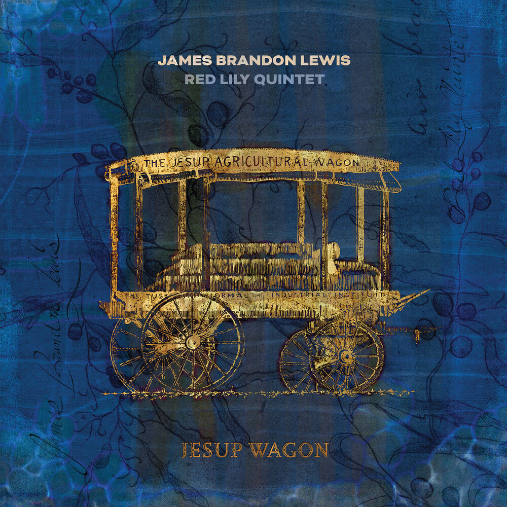 the album cover for Brandon James Lewis / Red Lily Quintet - Jesup Wagon