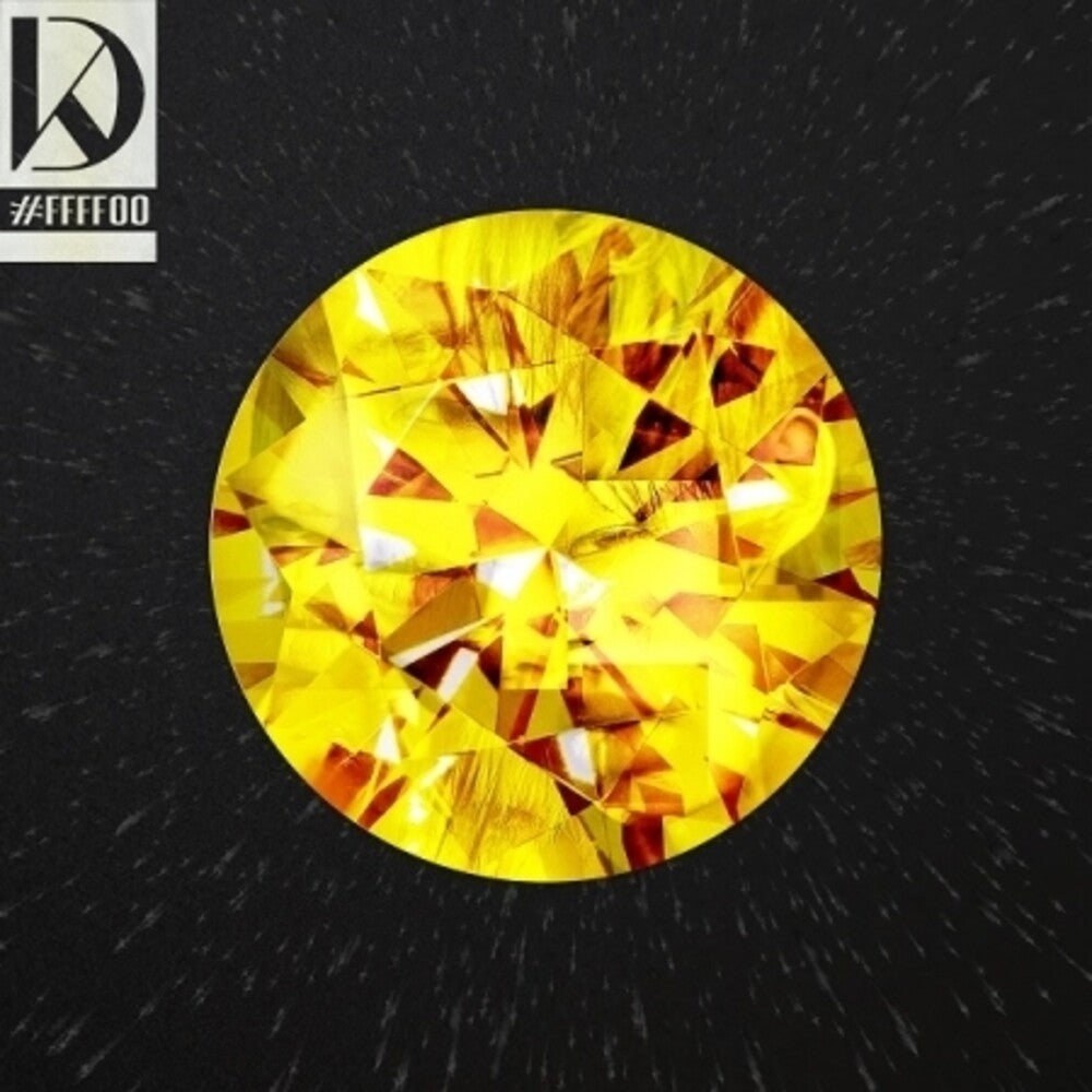 the album cover for KANG DANIEL - Yellow (Post) (Stic) (Phob) (Phot) (Asia)