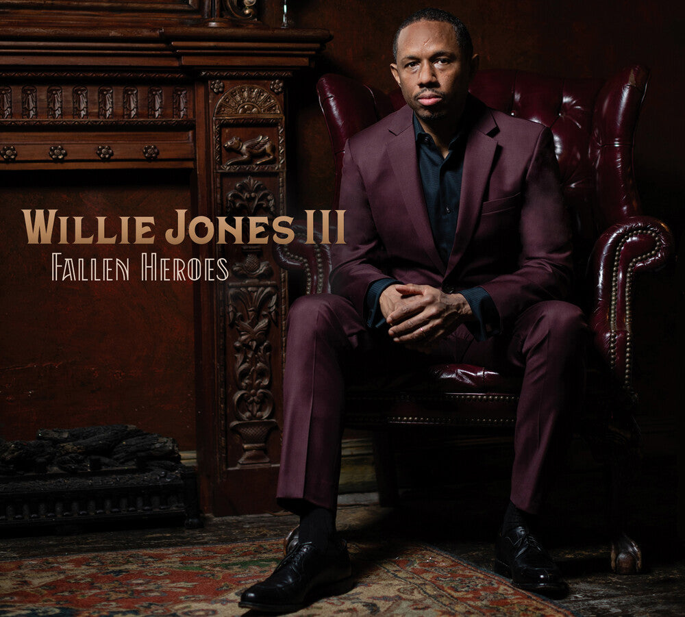 the album cover for Willie Jones Iii - Fallen Heroes
