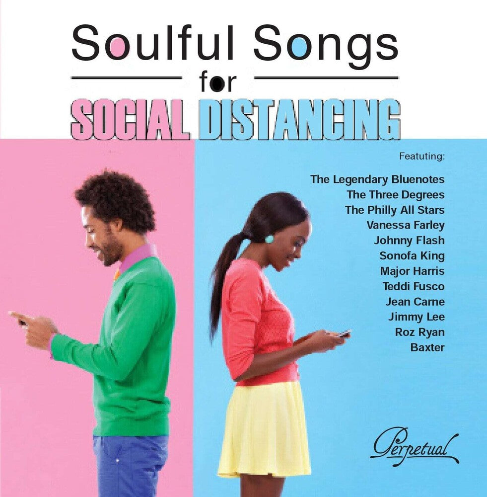 the album cover for Soulful Songs For Social Distancing / Various - Soulful Songs For Social Distancing / Various