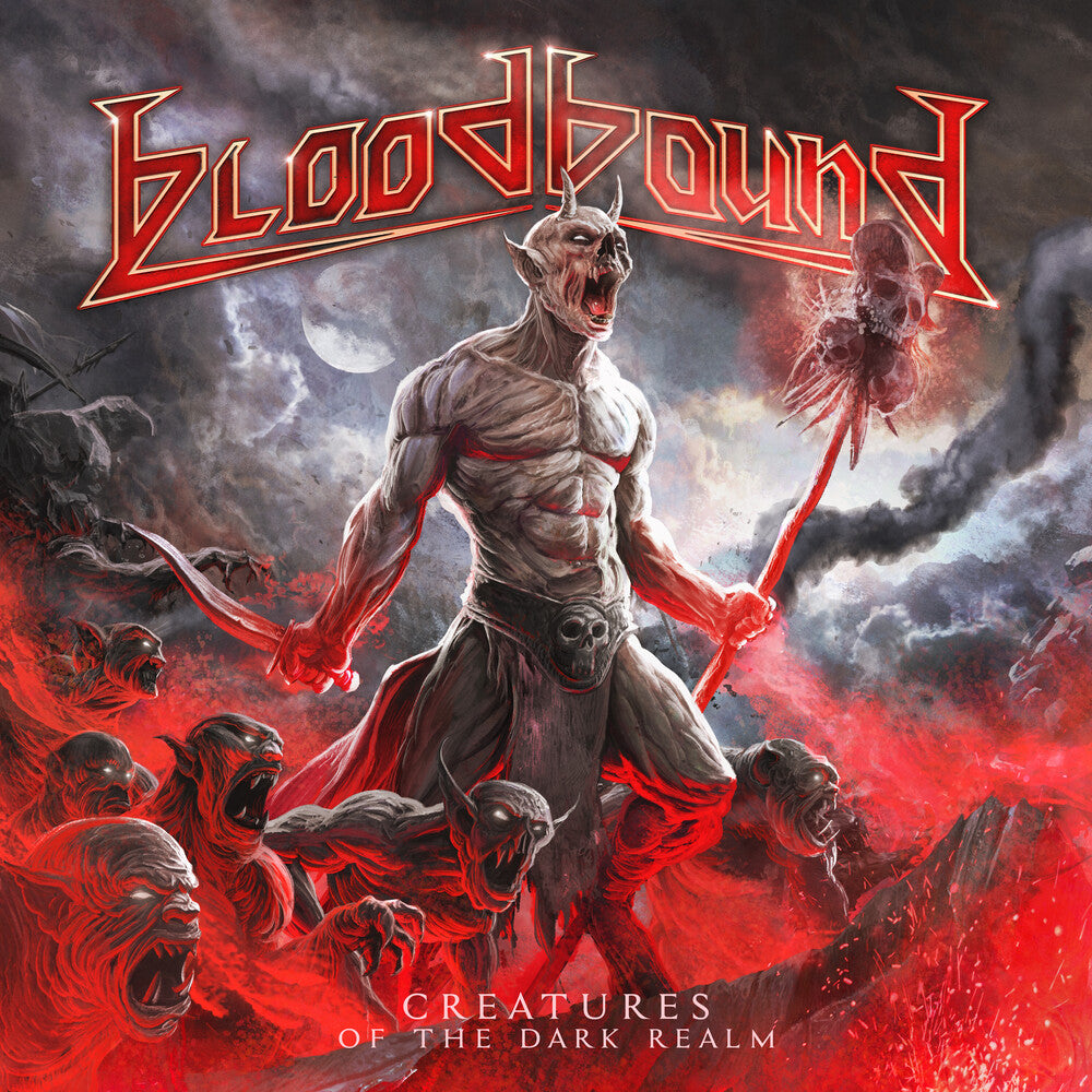 the album cover for Bloodbound - Creatures Of The Dark Realm