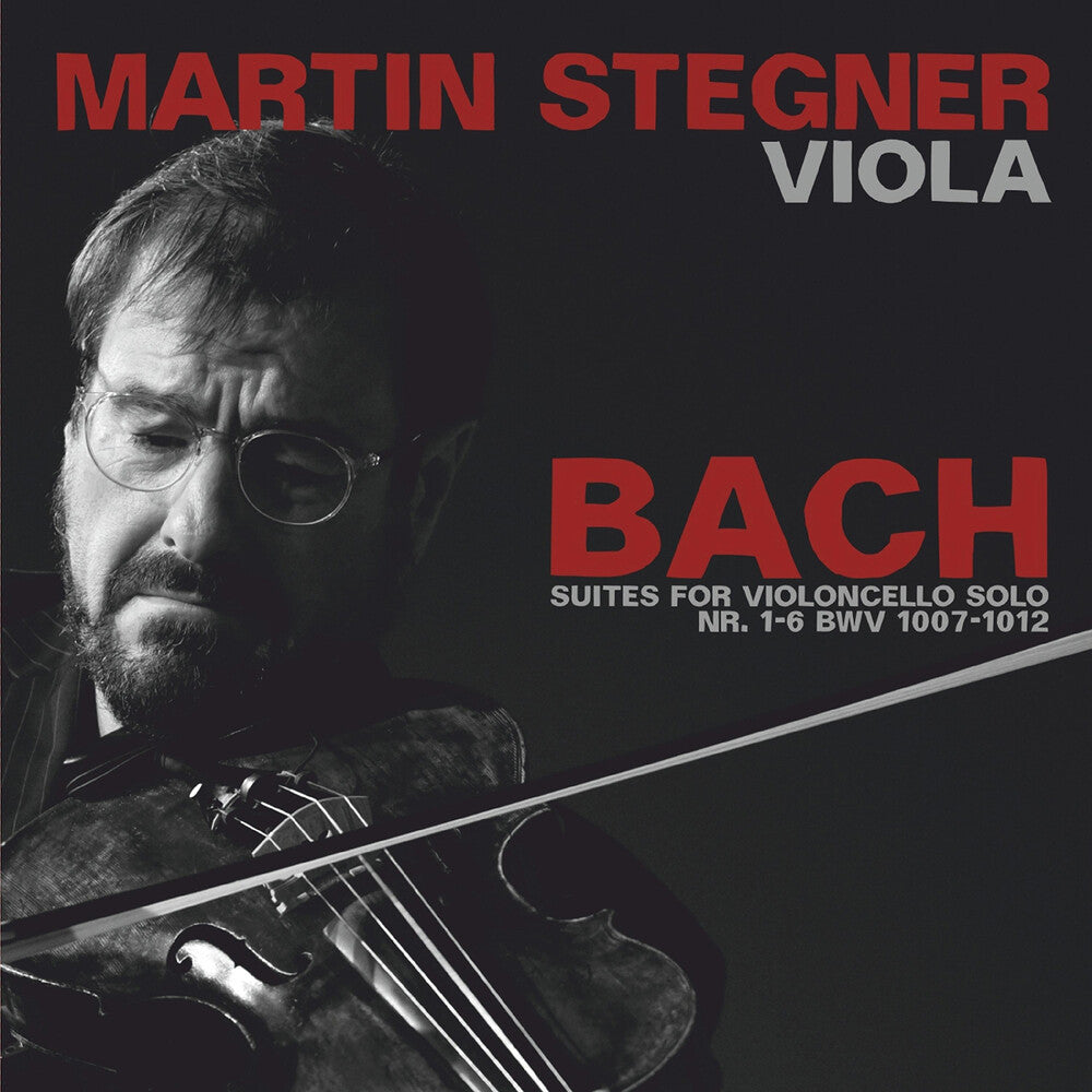 the album cover for J Bach .S. / Stegner - 6 Cello Suites 1007-1012 (2pk)