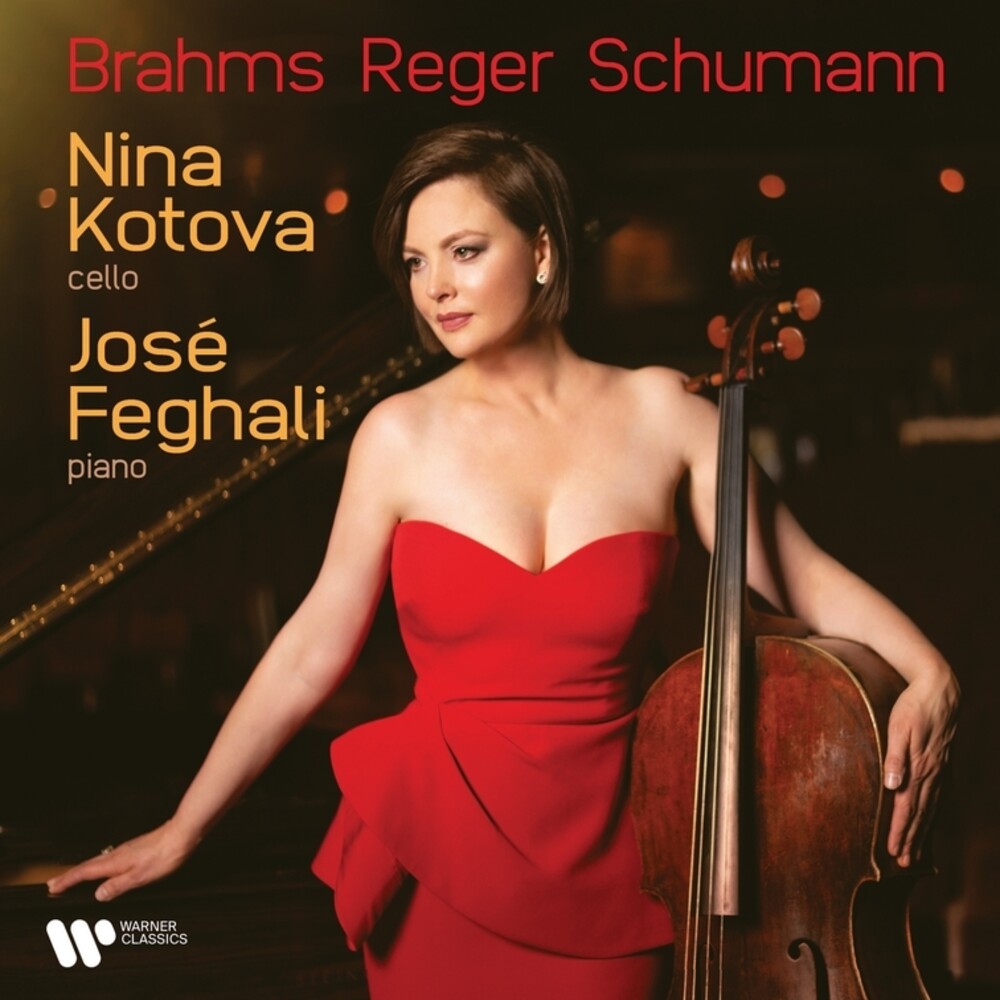 the album cover for Nina Kotova / Feghali,Jose - Romantic Recital
