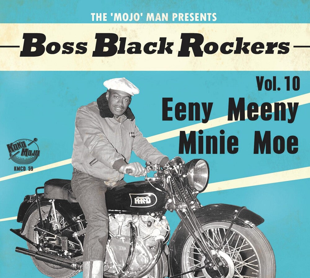 the album cover for Boss Black Rockers Vol 10 Eeny Meeny Minie / Var - Boss Black Rockers Vol 10 Eeny Meeny Minie Moe (Various Artists)