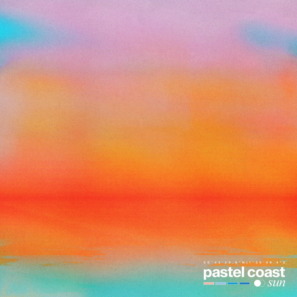 the album cover for Pastel Coast - Sun