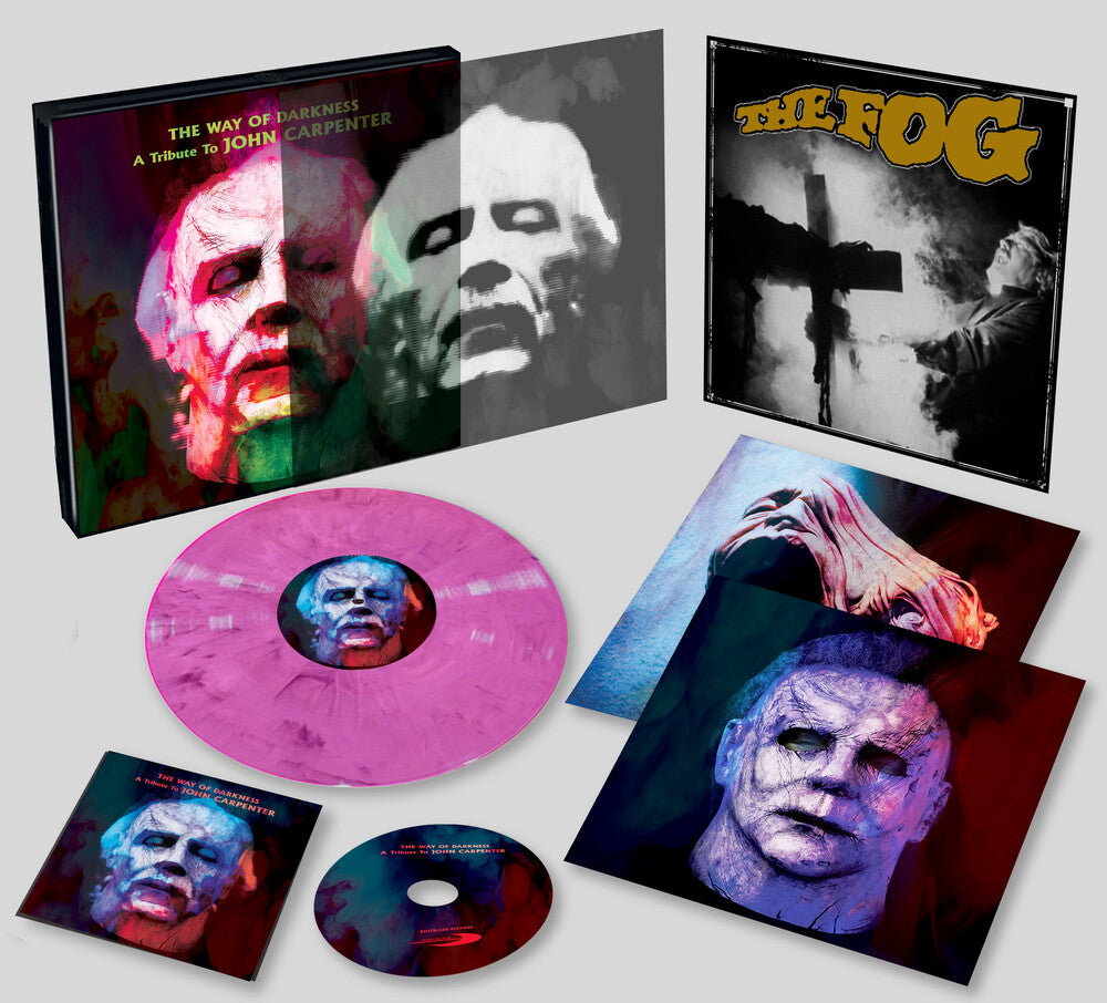 the album cover for Way Of Darkness: A Tribute To John Carpenter / Var - Way Of Darkness: A Tribute To John Carpenter / Var