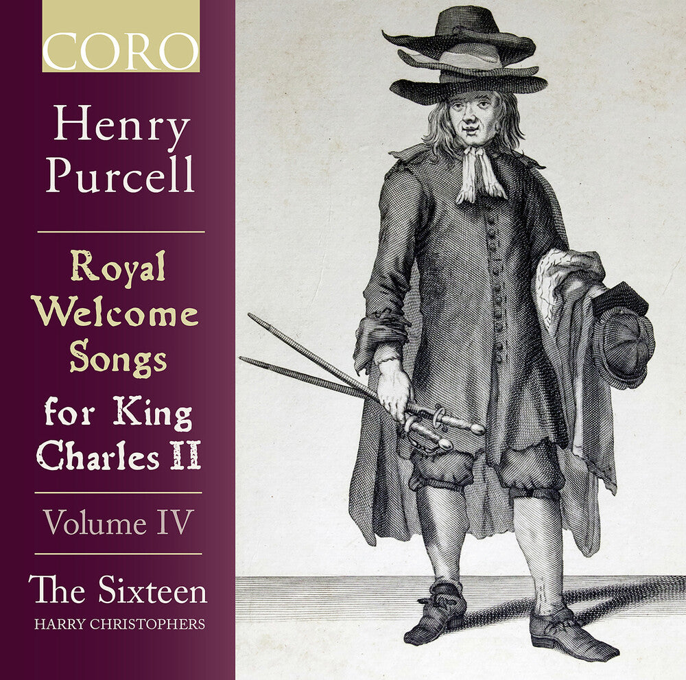 the album cover for Purcell / Sixteen / Christophers - Royal Welcome Songs 4