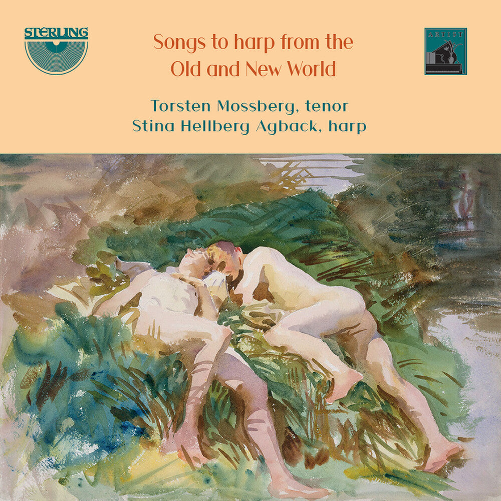 the album cover for Gershwin / Mossberg / Agback - Songs to Harp