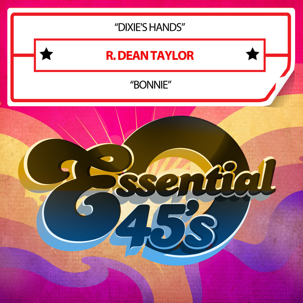 the album cover for R Taylor . Dean - Dixie's Hands / Bonnie (Digital 45) (Mod)