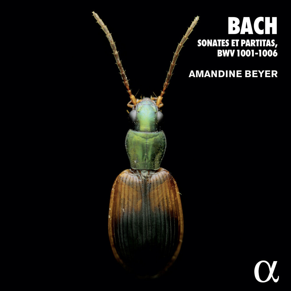 the album cover for J Bach .S. / Beyer - 6 Violin Sonatas & Partitas (2pk)