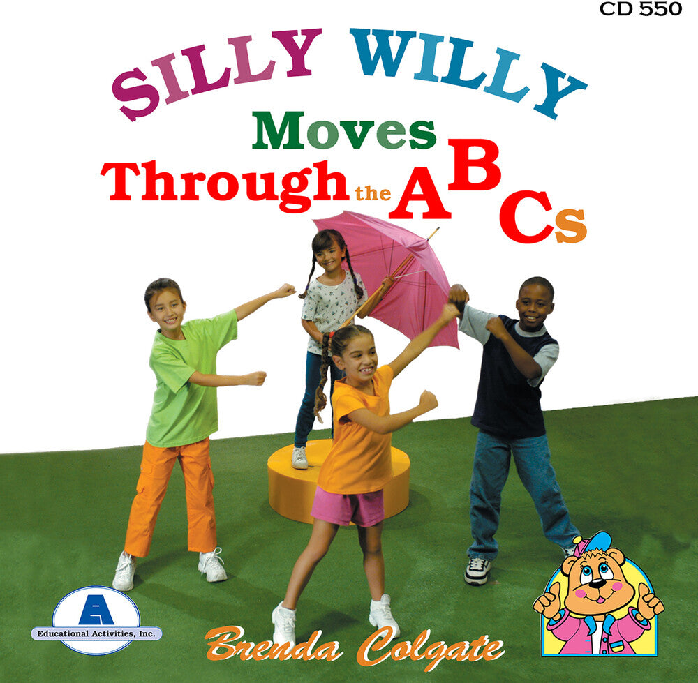the album cover for Brenda Colgate - Silly Willy Moves Through The Abcs
