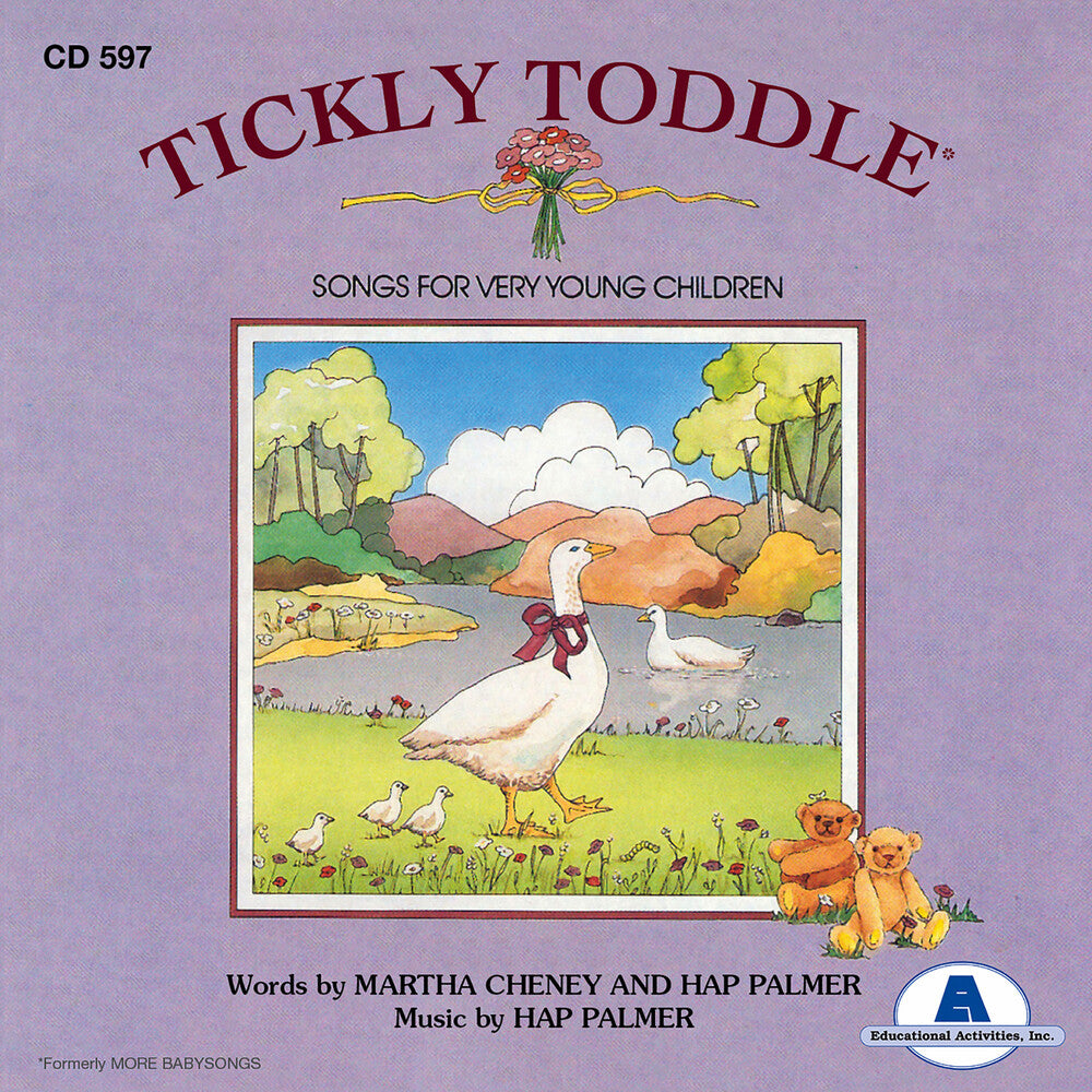 the album cover for Hap Palmer / Cheney,Martha - Tickly Toddle
