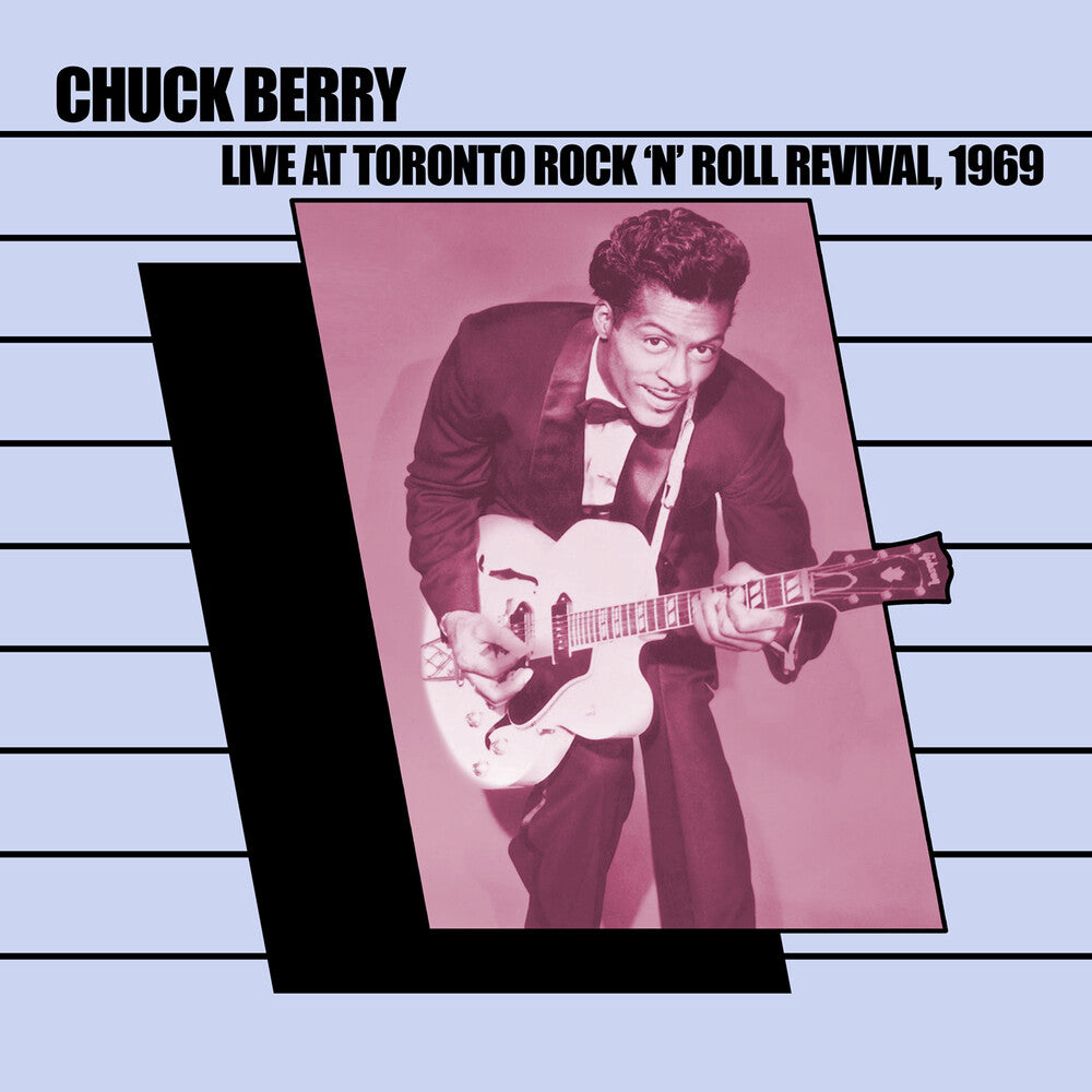 the album cover for Chuck Berry - Live At Toronto Rock 'n' Roll Revival, 1969 (Mod)