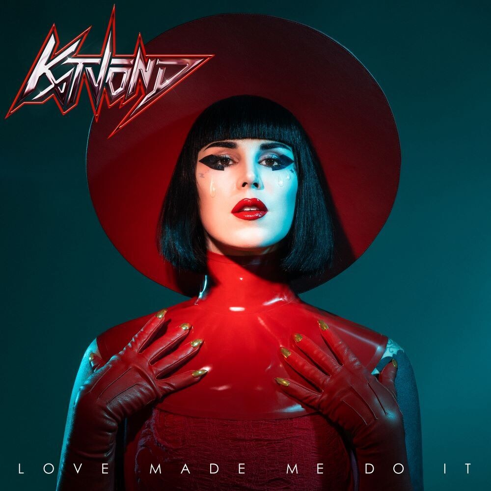 the album cover for Kat Von D - Love Made Me Do It