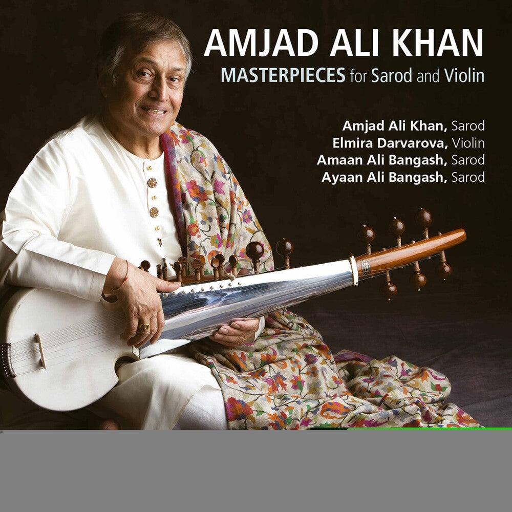 the album cover for Khan / Khan / Bose - Masterpieces For Sarod (2pk)