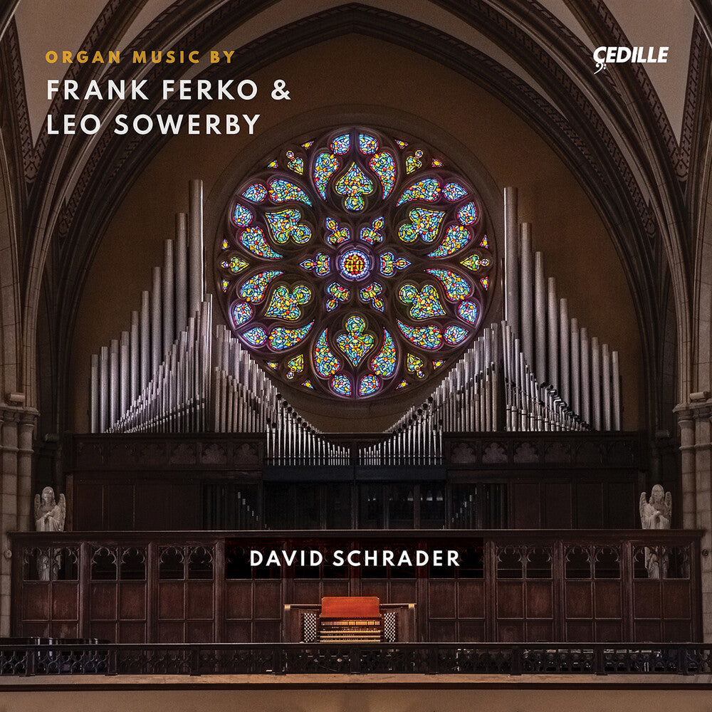 the album cover for Ferko / Schrader - Organ Music (2pk)