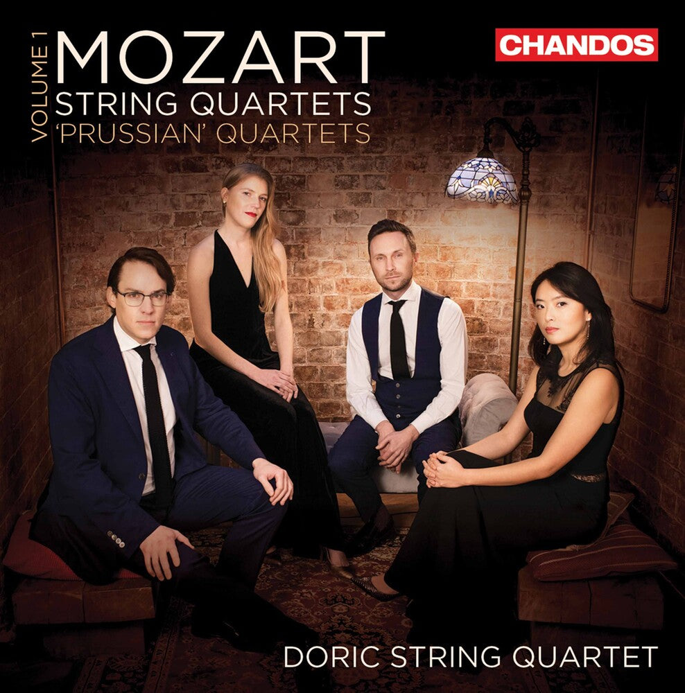 the album cover for Mozart / Doric String Quartet - String Quartets 1 (2pk)