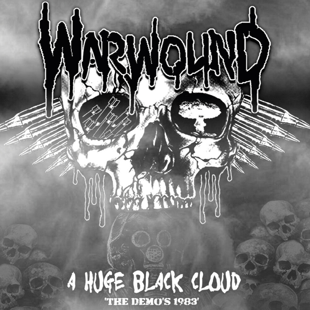 the album cover for Warwound - Huge Black Cloud (Uk)