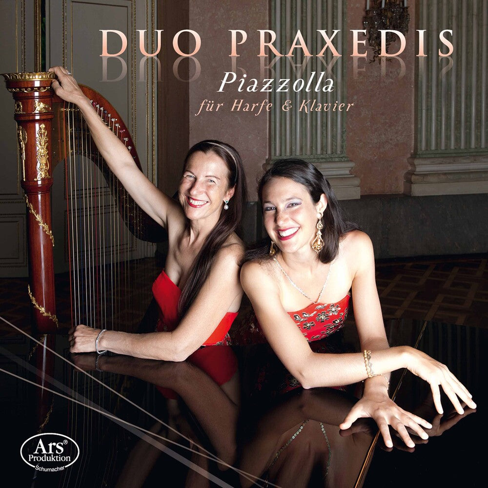 the album cover for Piazzolla / Duo Praxedis - Fur Harfe & Klavier (2pk)