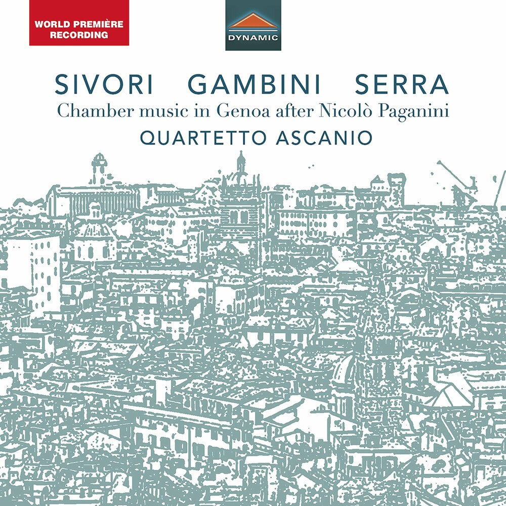the album cover for Gambini / Quartetto Ascanio - Chamber Music In Genoa