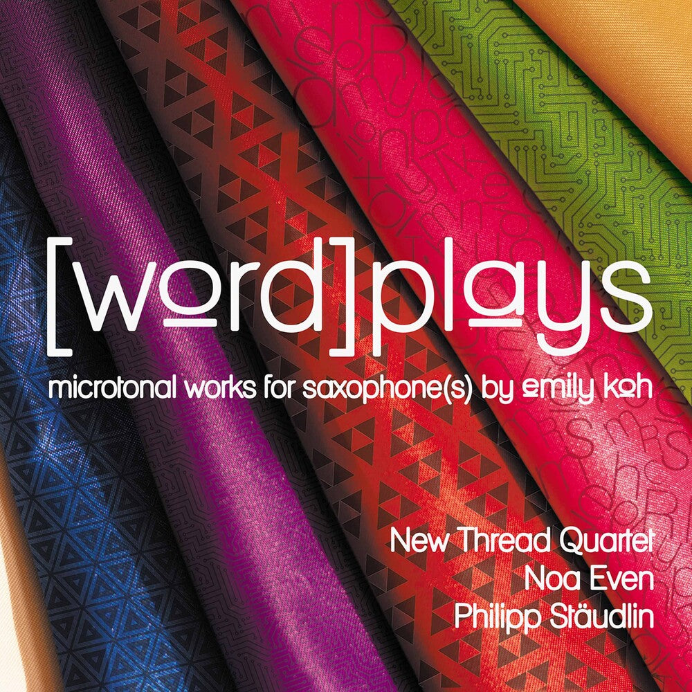 the album cover for Koh / Staudlin / Even - Word Plays