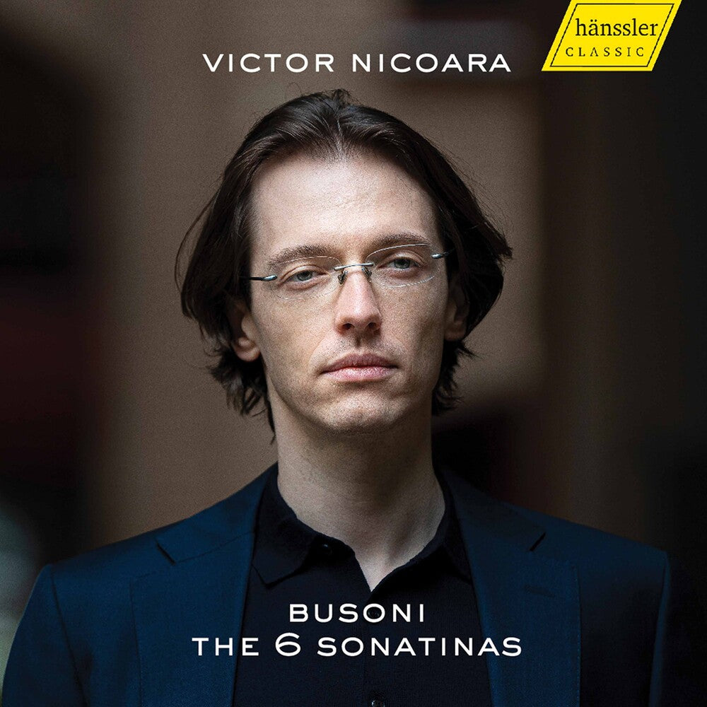 the album cover for Busoni / Nicoara - 6 Sonatas