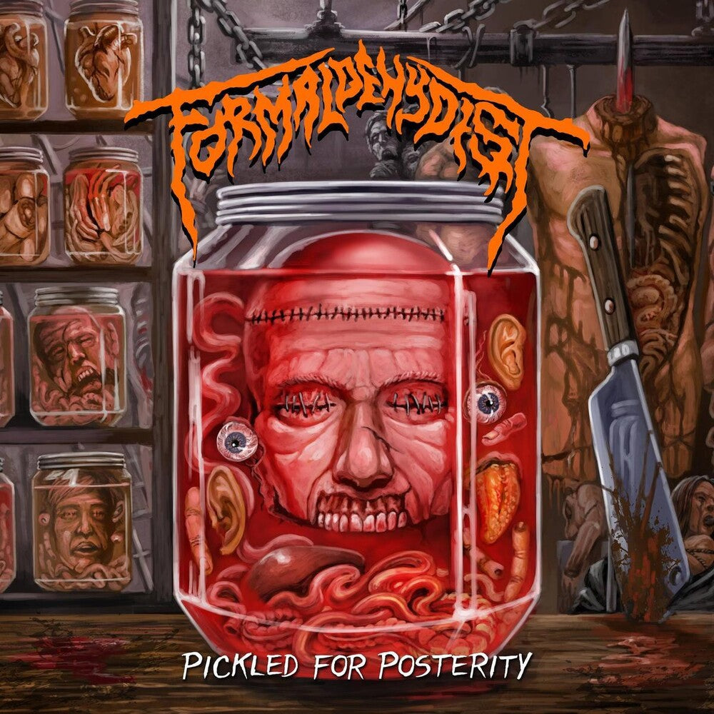 the album cover for Formaldehydist - Pickled For Posterity