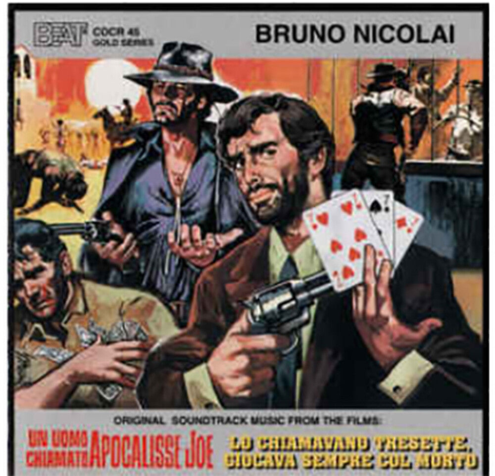 the album cover for Bruno Nicolai (Ita) - Un Uomo Chiamato / Lo Chiamava / O.S.T. (Ita)